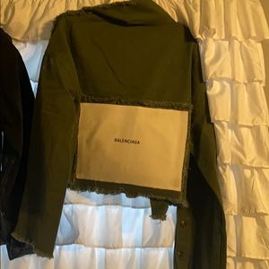 Authentic balenciaga denim jacket
